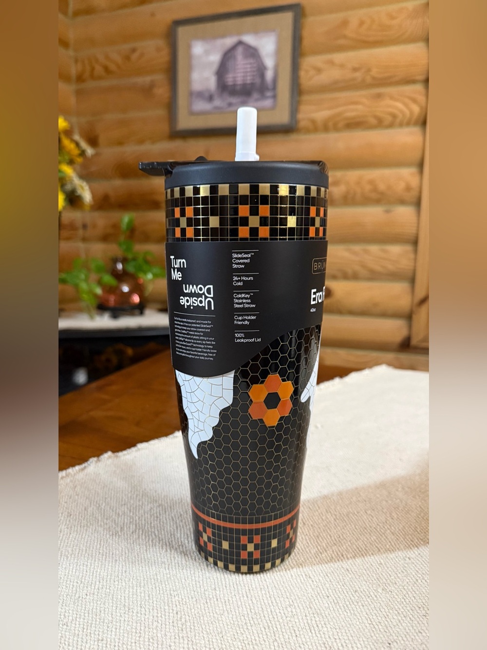 ALL HALLOWS Brumate + Anthropologie 40oz Era Flip Halloween Ghost Tumbler - Picture 2 of 9
